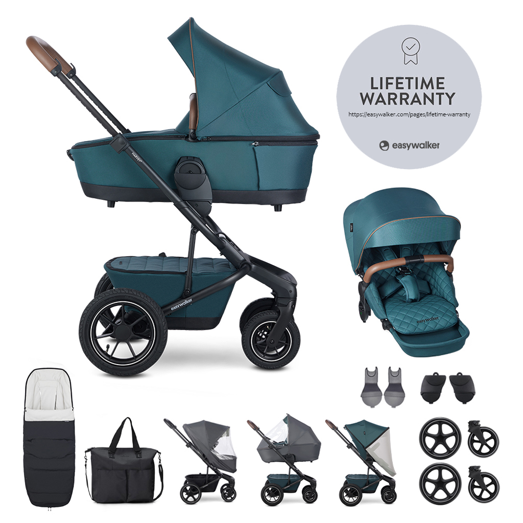 EASYWALKER Kočík kombinovaný Harvey⁵ Premium AIR XXL SET