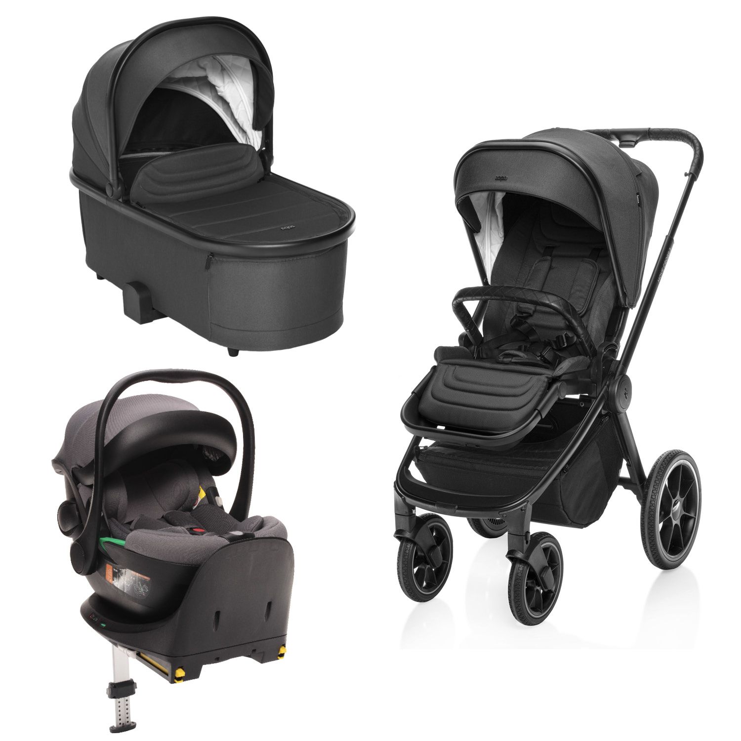 Zopa Move Cross 3 + Vanička XL 3 + Adaptéry + autosedačka Zopa XM Plus i-Size + Báza Isofix