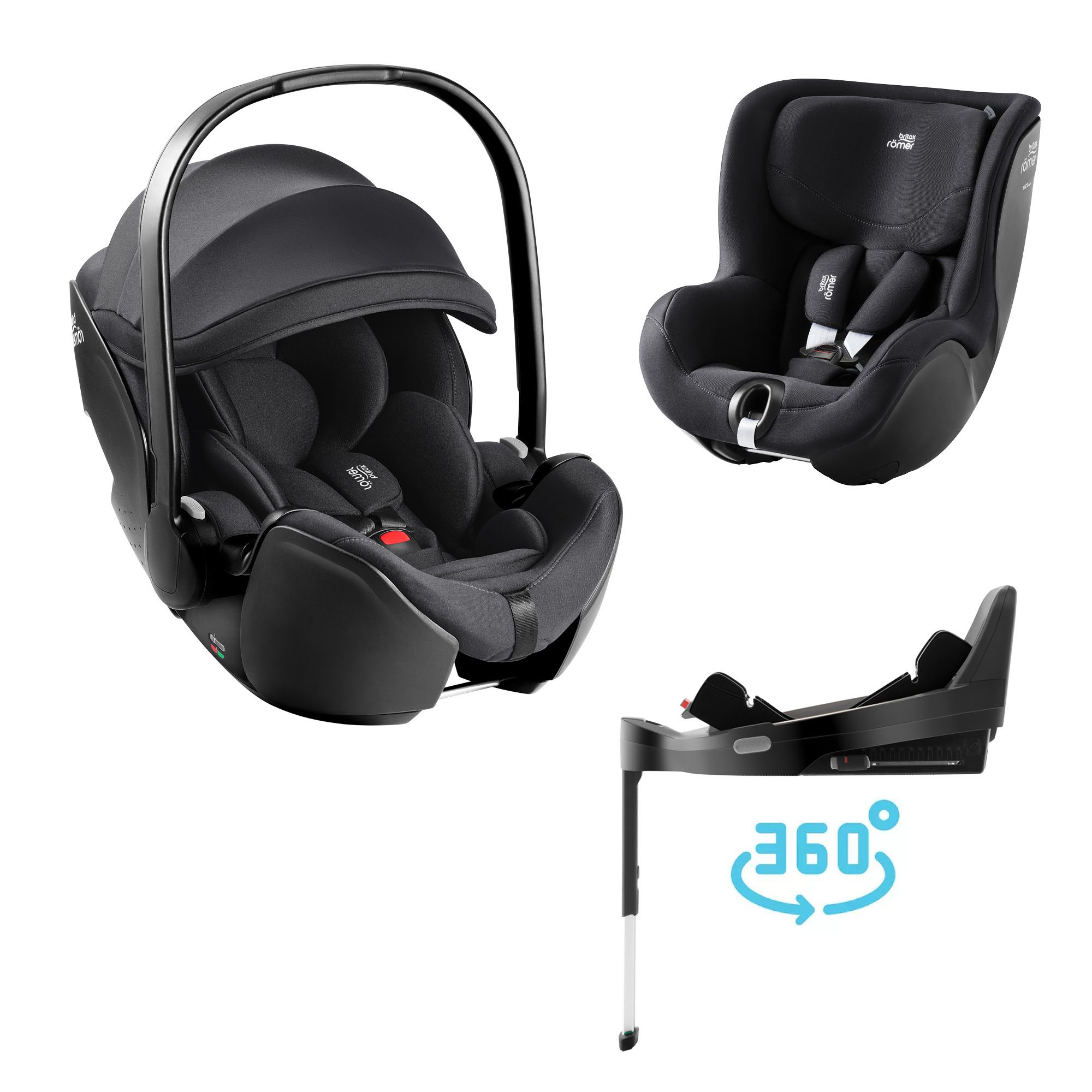 Britax-Römer SET Baby-Safe Pro + Vario Base 5Z + autosedačka Dualfix 5z CLASSIC