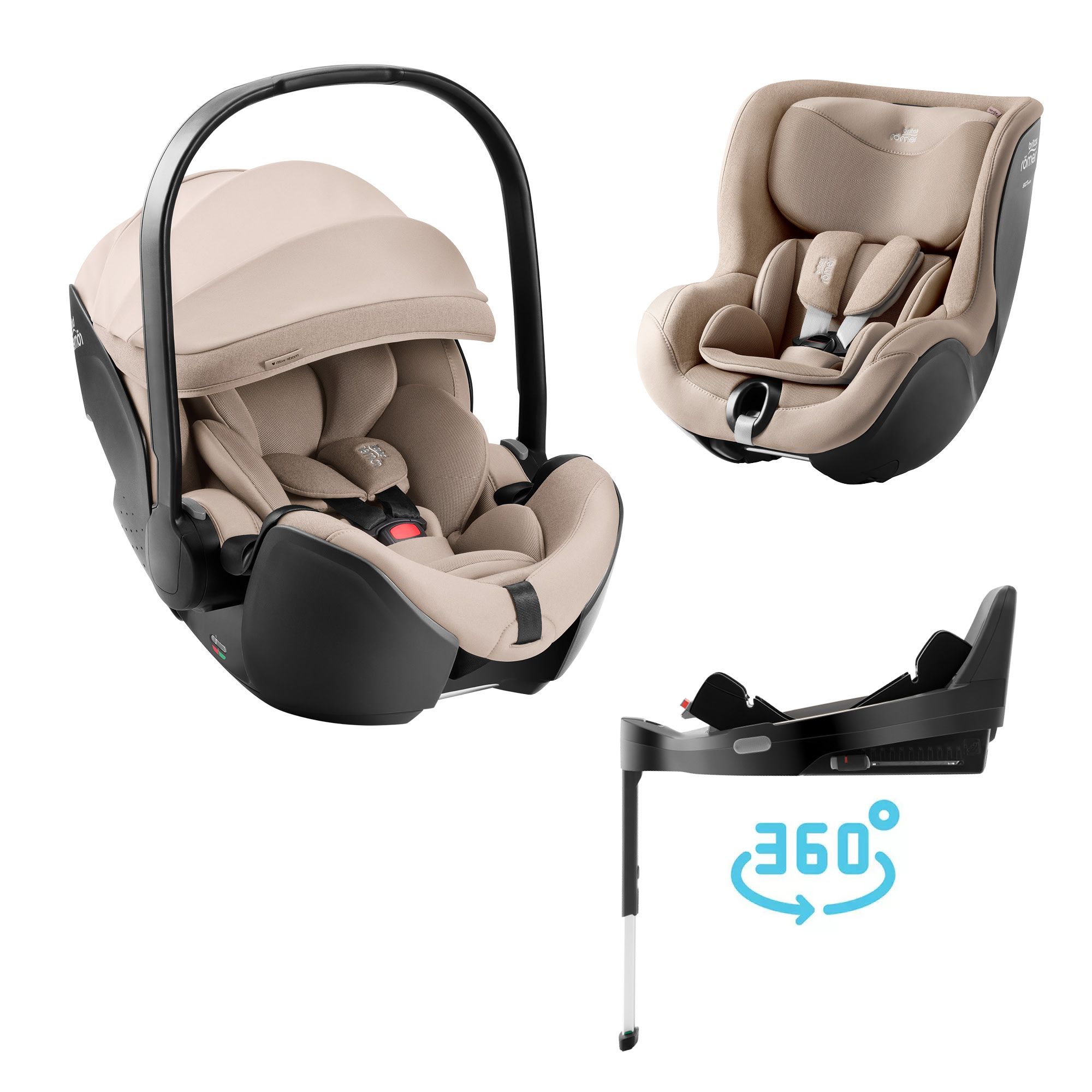 Britax-Römer SET Baby-Safe Pro + Vario Base 5Z + autosedačka Dualfix 5z STYLE