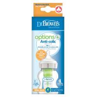 DR.BROWN&#039;S Fľaša antikolik Options+ široké hrdlo 150 ml plast