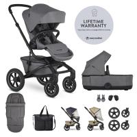 EASYWALKER Kočík kombinovaný Jimmey XXL AIR + RWS Iris Grey