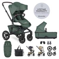 EASYWALKER Kočík kombinovaný Jimmey XXL AIR + RWS Pine Green