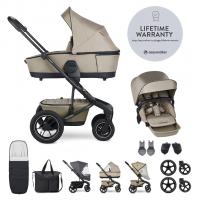 EASYWALKER Kočík kombinovaný Harvey⁵ Premium AIR XXL SET Pearl Taupe