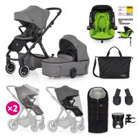 PETITE&MARS ICON 2v1 XXL AIR + KIDDY Evoluna i-size 2 + základňa