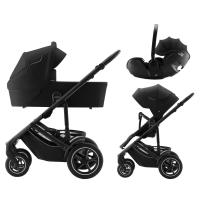 Britax Römer Smile 5Z + Vanička + autosedačka Baby-Safe PRO Classic 3v1 Space black