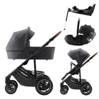 Britax Römer Smile 5Z + Vanička + autosedačka Baby-Safe PRO Classic + Vario Base 5Z 4v1